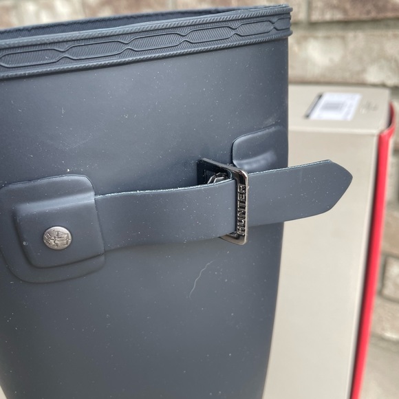 HUNTER ORIGINAL REFINED RAIN BOOTS 10 Women's WP Boot NEW - Picture 7 of 9